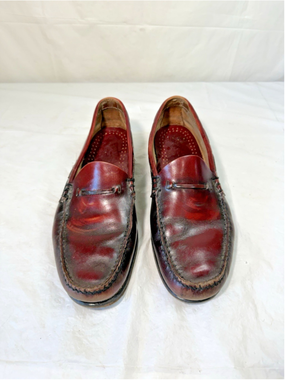 G.H. Bass & Co. Weejuns Logan Shoes Mens Size 9 M Leather Penny Loafers